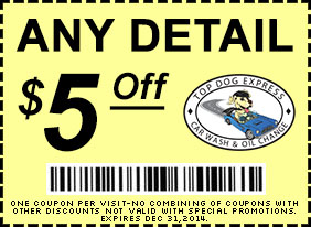 $5 Off any Detail