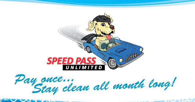 Monthly Fast Pass Pay Once... Stay Clean all month!